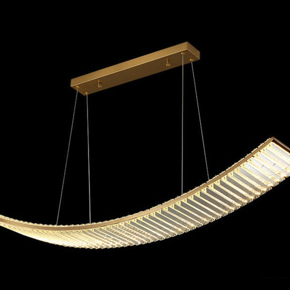 Sophia’s Luxurious Arch Chandelier - Modern Crystal Brilliance 90Cm (35.4’) / Warm (3000K)
