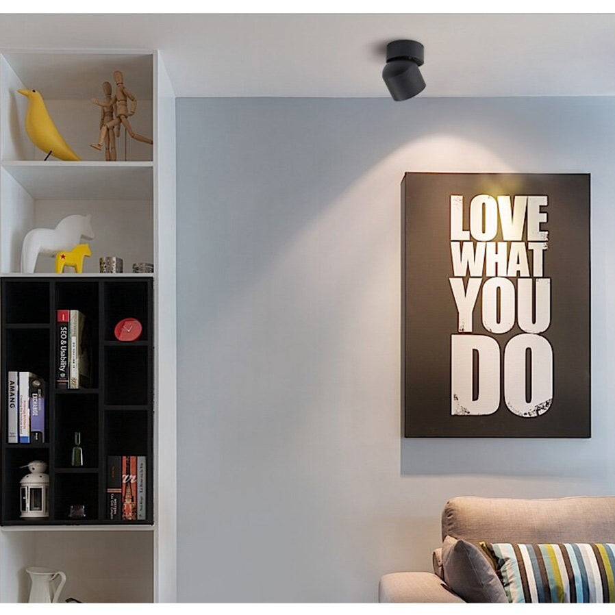Lily’s Led Ceiling Light Surface Mounted With 360° Round Curve Rotation