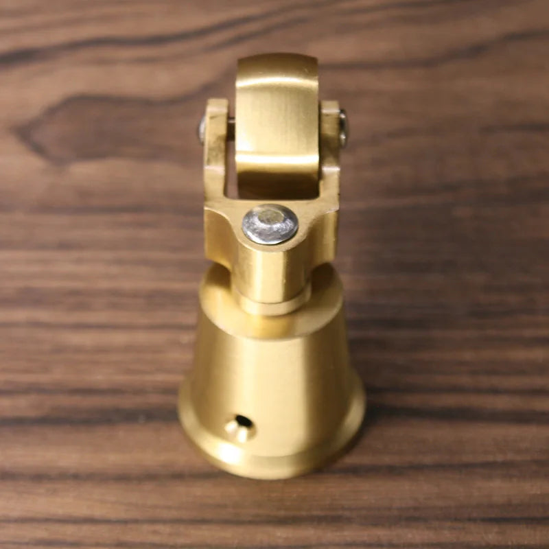 1.5-Inch Brass Furniture Casters – Gold Retro Round Cup Wheels for Cabinets Tables and Shelves Cabinet Legs