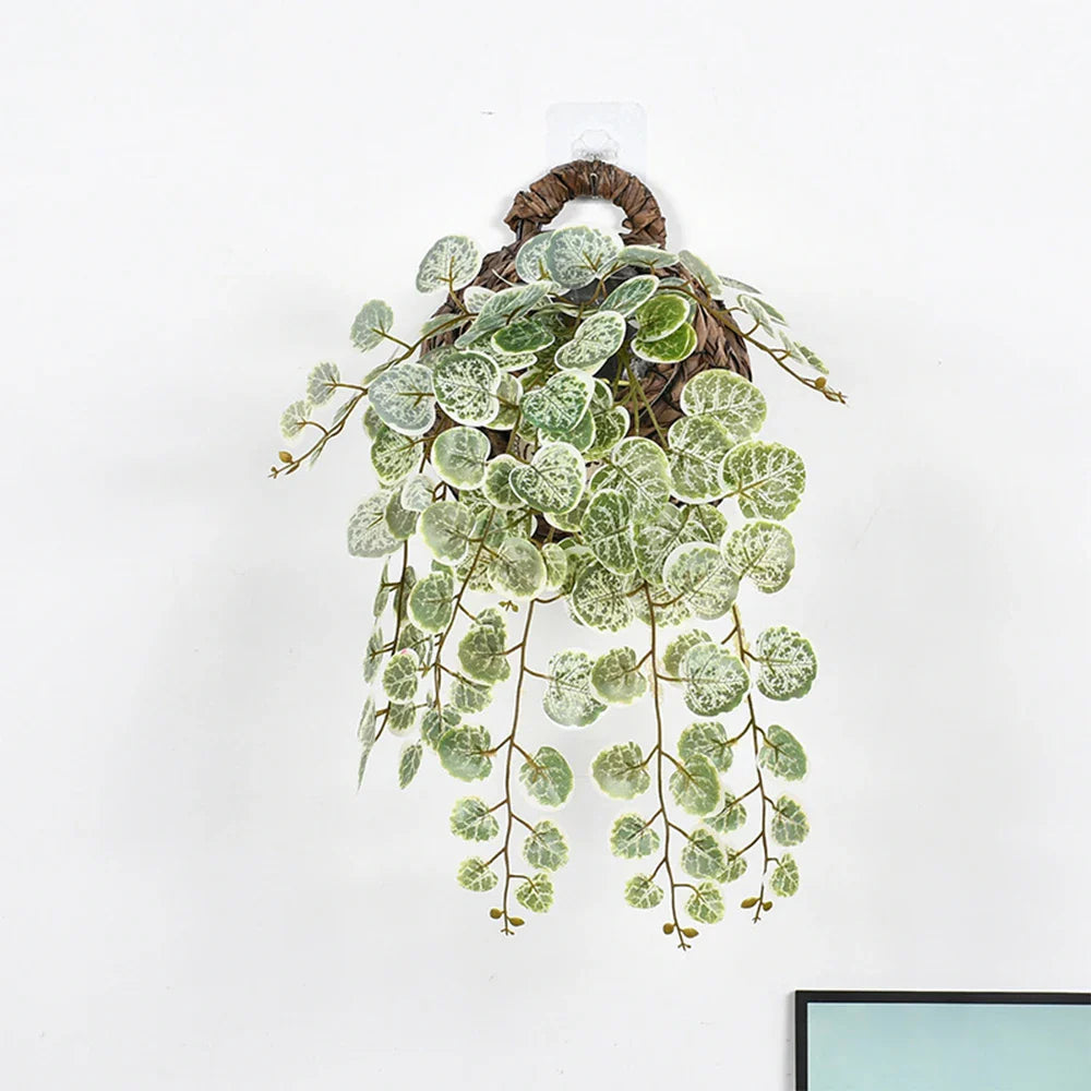 Dlight Decor Eucalyptus Begonia Vines for Hanging Garden and Wall Decor