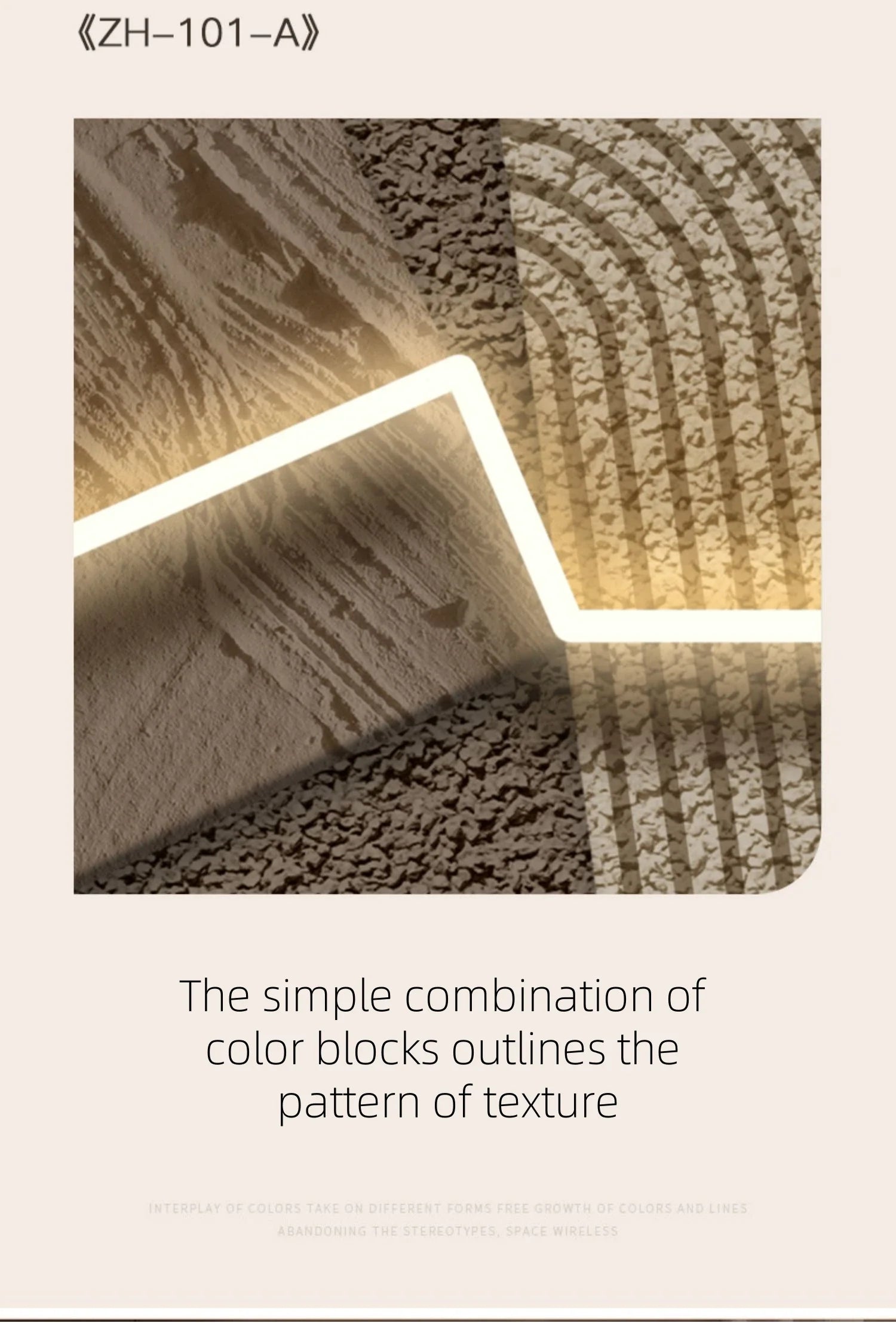 Dlight Decor Artistic Wood Crystal Wall Glow Light Wall Art