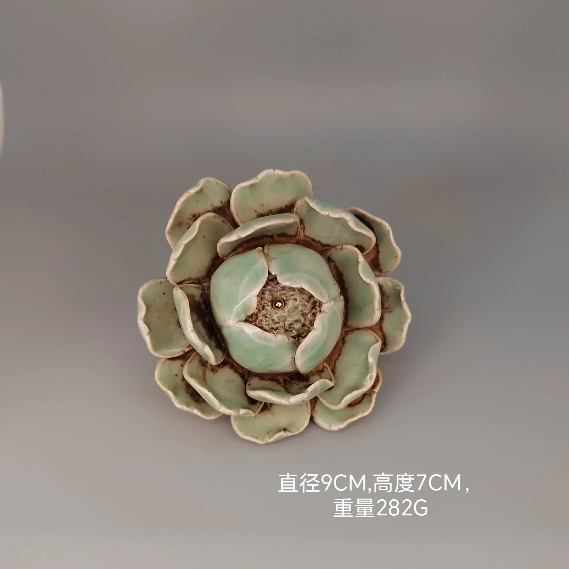 Handmade Ceramic Flower Knobs – Creative Cabinet and Drawer Knobs for Furniture Accessories CE17248M Knobs