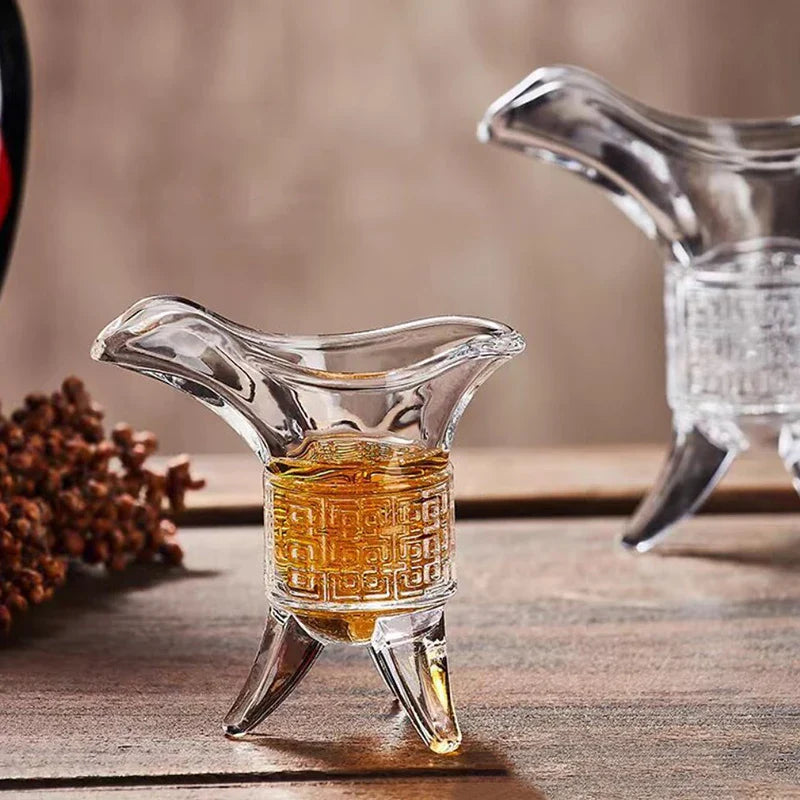 Dlight Decor 6pc Imperial Three-Foot Liquor Glass Set 20ml 6pcs / 20ml Cocktail Glasses