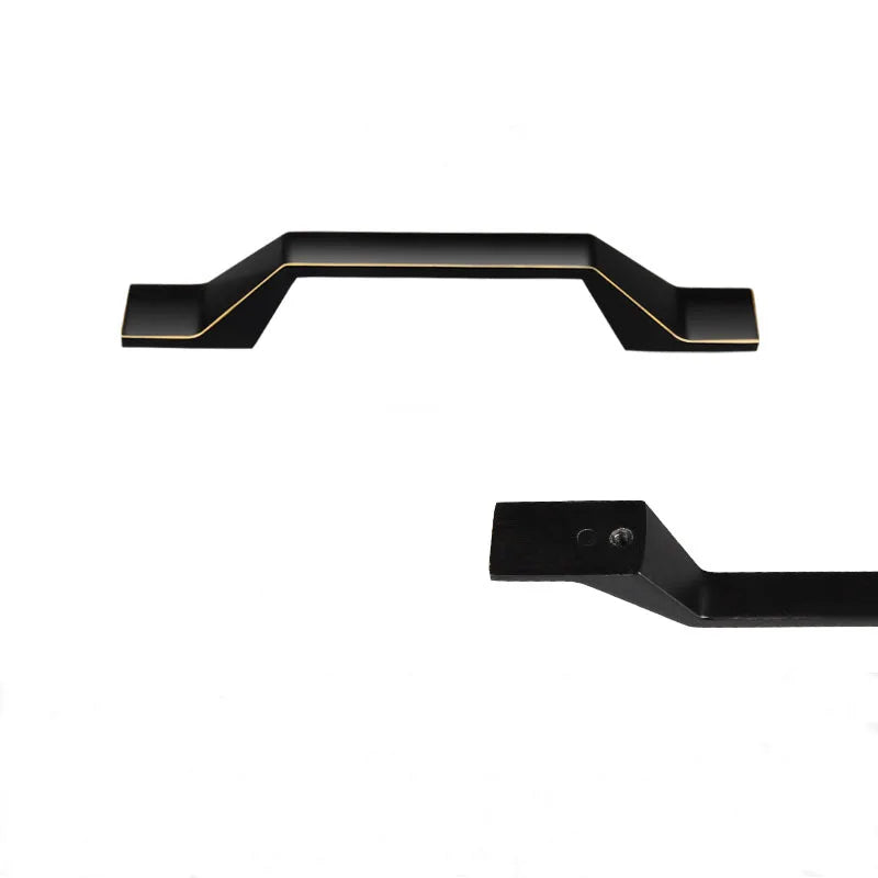 Zinc Alloy Solid Cabinet Door Handles – Modern Minimalist Knobs for Wardrobe and Kitchen Furniture Handles