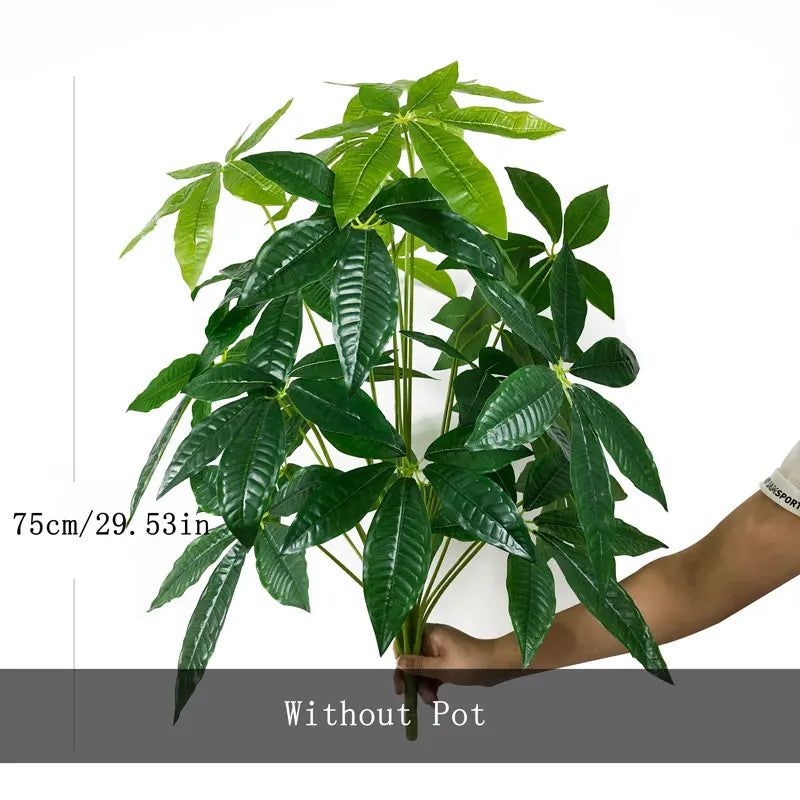 Dlight Decor Monstera Tree for Lush Indoor Outdoor Vibe 75cm 24 Leaves