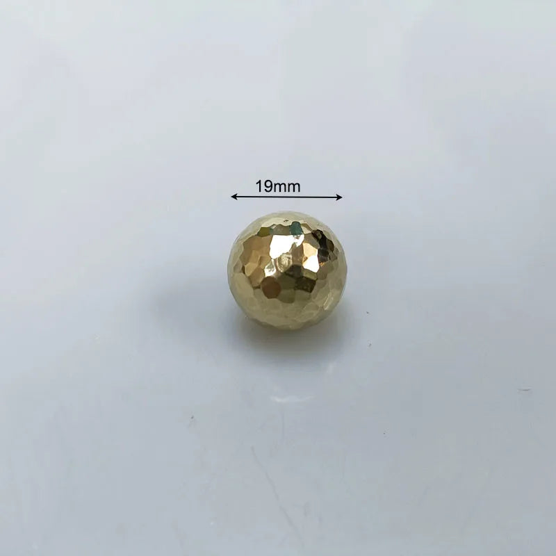 Brass Ball Cabinet Knobs – Modern Wardrobe Handles and Dresser Pulls TB-0701-19 / 1 piece Knob
