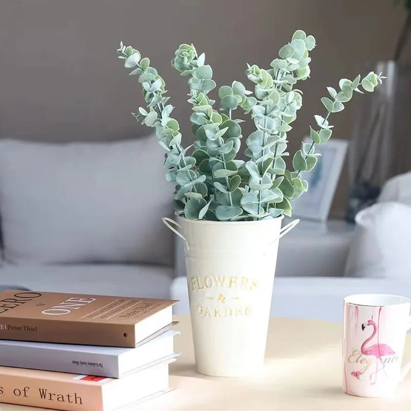 Dlight Decor 42cm Eucalyptus Branches with Money Leaves Set