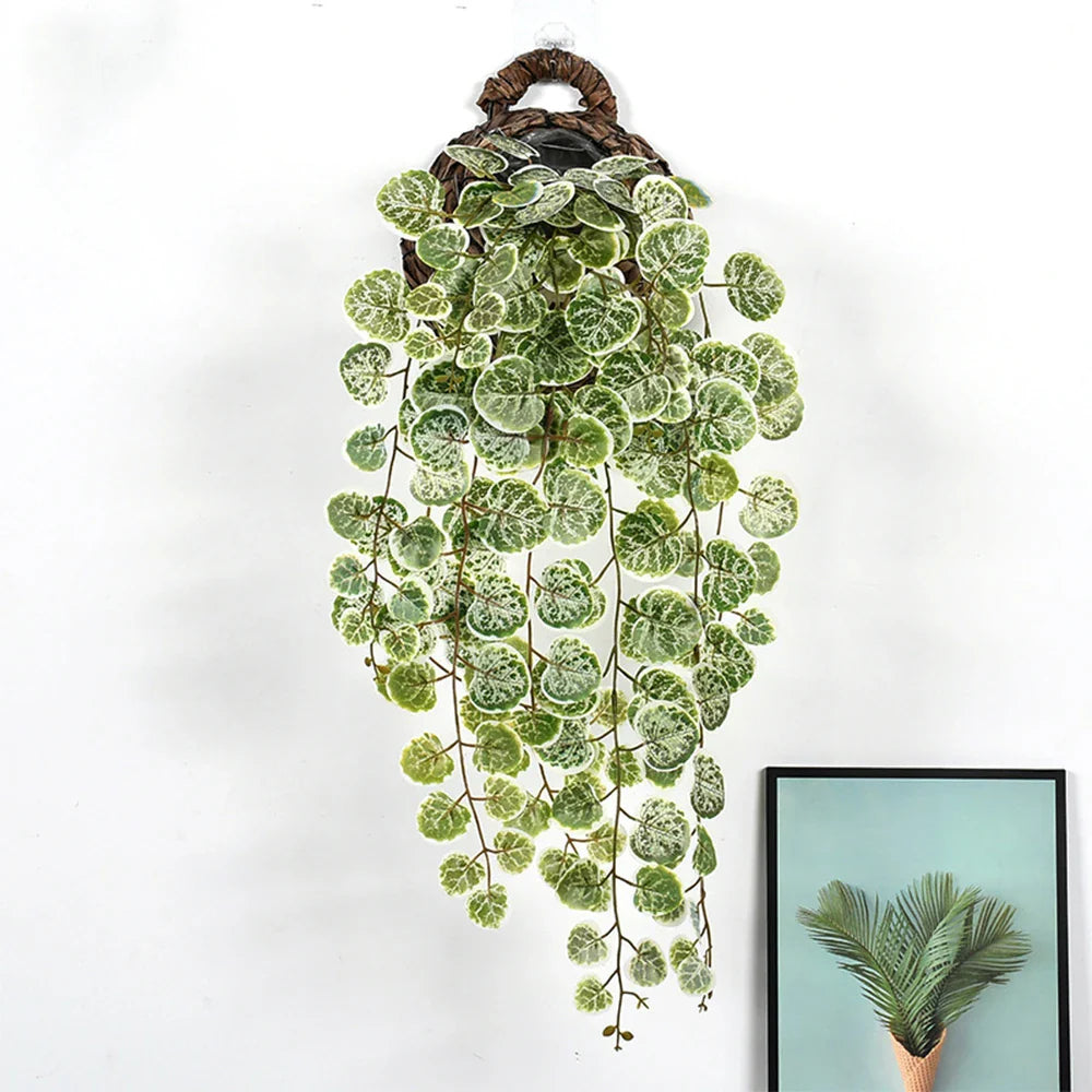 Dlight Decor Eucalyptus Begonia Vines for Hanging Garden and Wall Decor