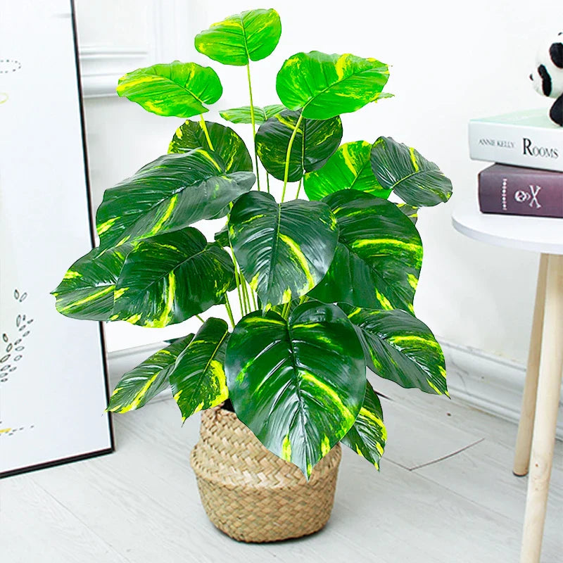 Dlight Decor 75cm Tropical Monstera Plant 24 Leaves