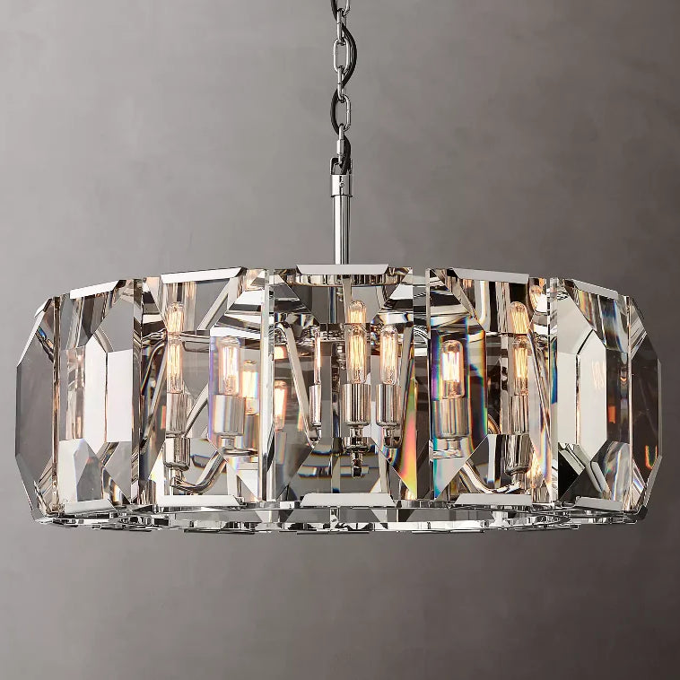 Timeless Classic American Led Crystal Chandelier - Available In Gold Silver And Black Finishes