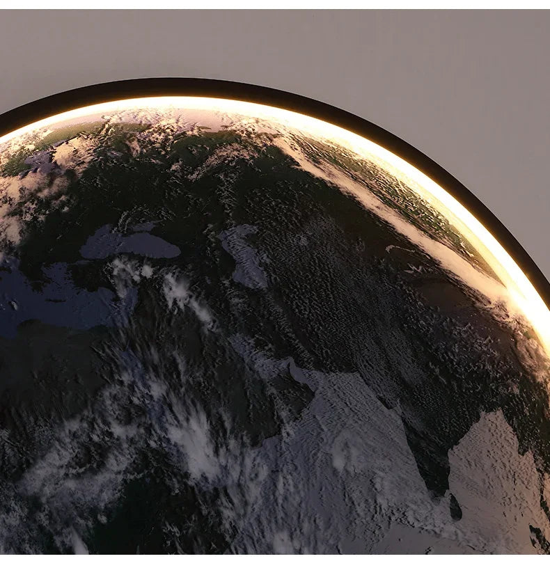 Dlight Decor Planet Mural Wall Light for Interiors Wall Art