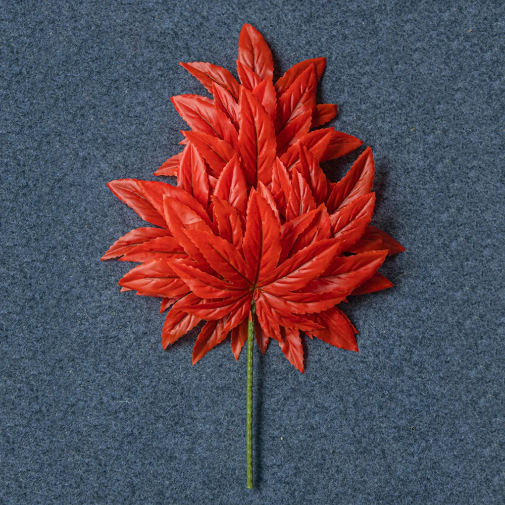 Dlight Decor 43cm Autumn Maple Leaf Branch for Fall Display