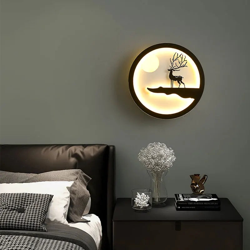 Dlight Decor Nordic Character Glow Wall Lamp Wall Art