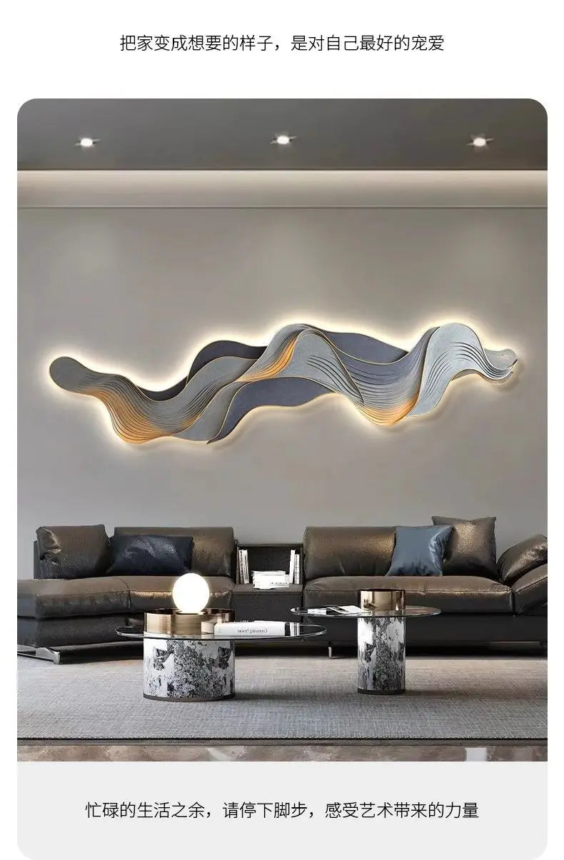 Dlight Decor Mountain LED Wall Art Light Panel Wall Art