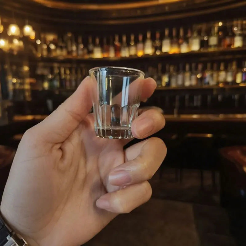 Dlight Decor 6pc Mini One-Sip Glass Set for Tea & Wine 20ml / 6pcs Cocktail Glasses