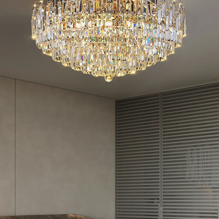 Exquisite Light Luxury Crystal Chandelier For Elegant Living And Dining Spaces Chandelier