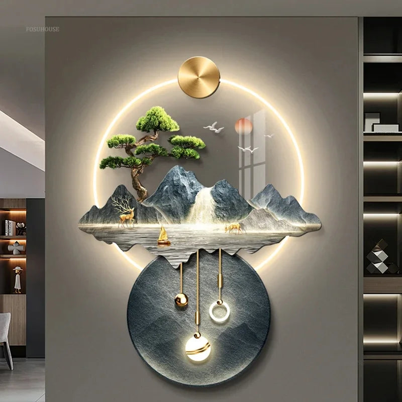 Dlight Decor 3D Wall Painting Light for Hallway Art Wall Art