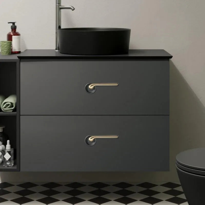 Modern Minimalist Zinc Alloy Cabinet Door Handle Handles