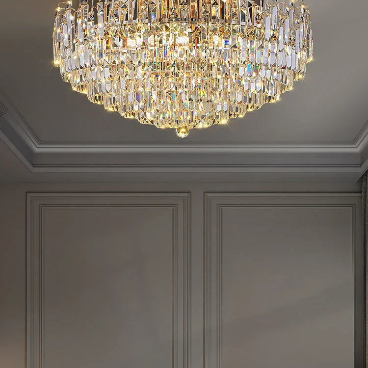 Exquisite Light Luxury Crystal Chandelier For Elegant Living And Dining Spaces Chandelier