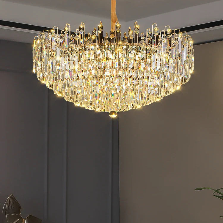 Exquisite Light Luxury Crystal Chandelier For Elegant Living And Dining Spaces Chandelier