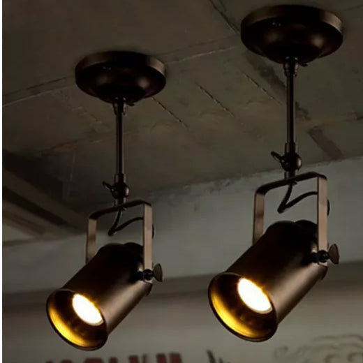 Vintage Industrial Spotlight Pendant Light – style and size option 10