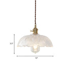 Isabella’s Modern Brass Pendant: Etched Glass Meets Vintage Charm