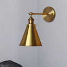 Captivate Your Living Room With Industrial Flair: The Conical Wall Mount Light Wall Light