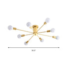 Selena Sparkling Constellation: Modern Elegance Illuminates Your Space