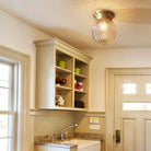 Olivia’s Modern Gold Flush Mount Light