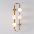 Makenzie Modern Gold Wall Sconce With 4 Lights
