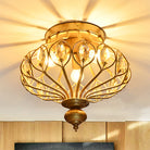 Reese Crystal Cage Chandelier: Modern Elegance Meets Timeless Charm