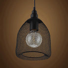 Illuminate Your Space With Industrial Charm: The Bell Metal Pendant Light