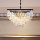 Ariel Cascading Crystal Elegance: Modern Chandelier (5 Tiers Or More) Chandelier