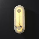 Nordic Modern Creative Marble Wall Lamp - Gold Copper Accents And Led Sconce For Stylish Living