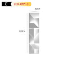 Caroline’s Geometric Art Wall Lamp - Creative Indoor Lighting For Home Decor 120X30X14Cm / Warm