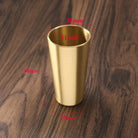 4pcs Brass Furniture Leg Covers – Chair Cups and Cabinet Tube Protectors for Tables Sofas and Wardrobes (62/85mm) 62mm