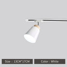 Macaron Nordic Track Light Modern COB Rail Spotlight Living Room Restaurant Wooden Ceiling Lights Commercial Shop Light