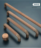 Knurled Brown Aluminum Alloy Handle – Textured European Cabinet and Wardrobe Pulls (320mm) Handles