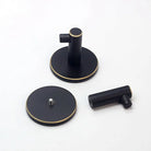 Brass Wall Hook – Gold and Black Towel Hanger for Bathroom Kitchen and Bedroom Storage wall Hook