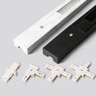 Led Track Light Rails 0.5M 2 Wire 3 Wire Connector Jointer Led Rail For Store Home Spotlight Lighting ceiling light
