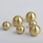Brass Ball Cabinet Knobs – Modern Wardrobe Handles and Dresser Pulls Knob