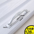 European Ivory White Cabinet Handle – Elegant Zinc Alloy Drawer Pulls for Dressers Closets and Cupboards (96mm) 938-128