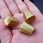 Solid Brass Flower Cabinet Knobs – Single Hole Drawer Handles for Wardrobes and Dressers knob