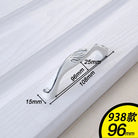 European Ivory White Cabinet Handle – Elegant Zinc Alloy Drawer Pulls for Dressers Closets and Cupboards (96mm) 938-96