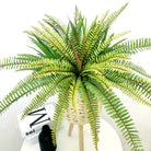 Dlight Decor 65cm Tropical Persian Palm Fern with Hanging Leaves
