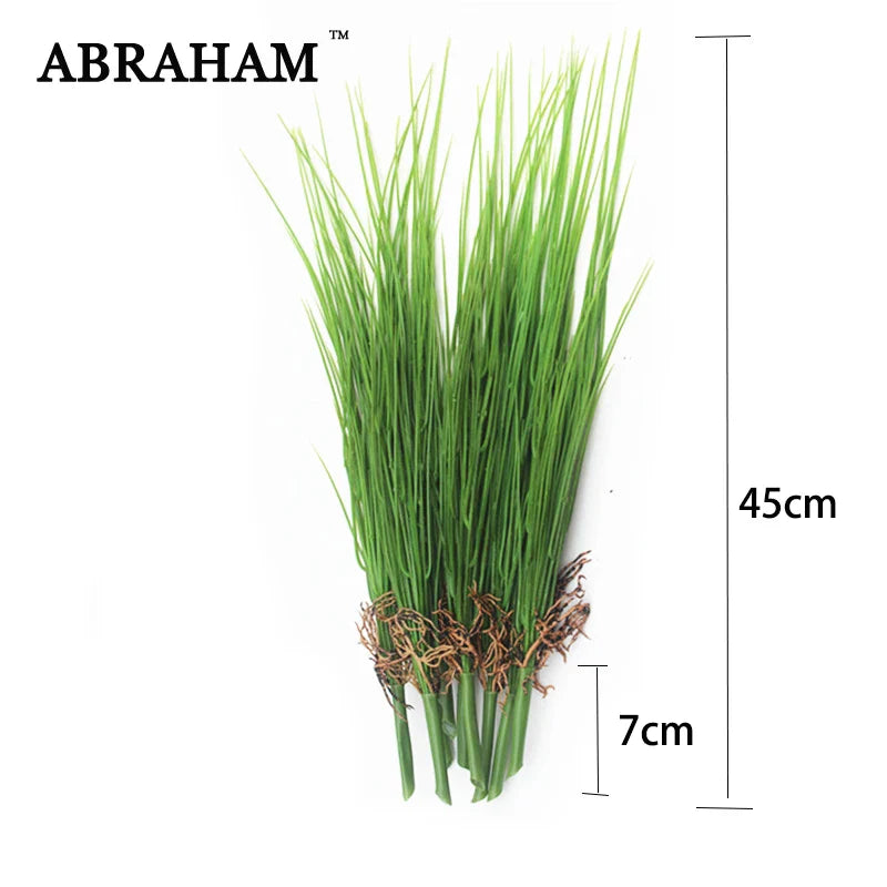 Dlight Decor Onion Grass Bunch for Natural Green Wall and Home Decor