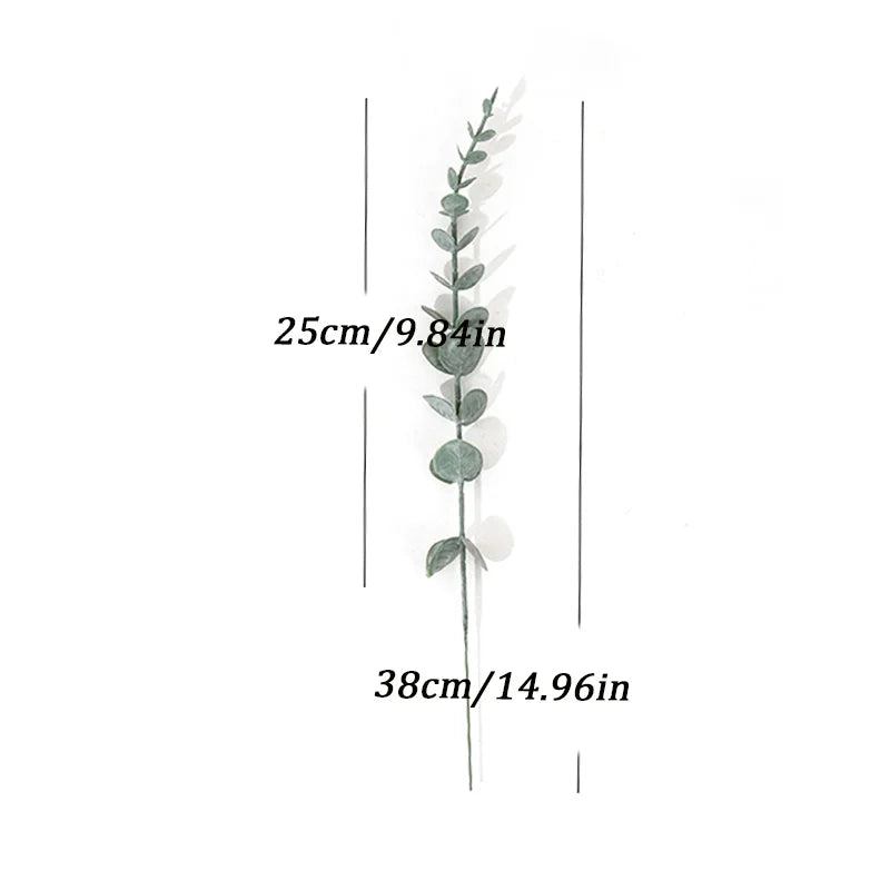 Dlight Decor 42cm Eucalyptus Branches with Money Leaves Set