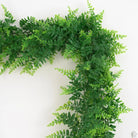 Dlight Decor 175cm Tropical Fern Vine Hanging Plant for Home and Garden Wall Decor