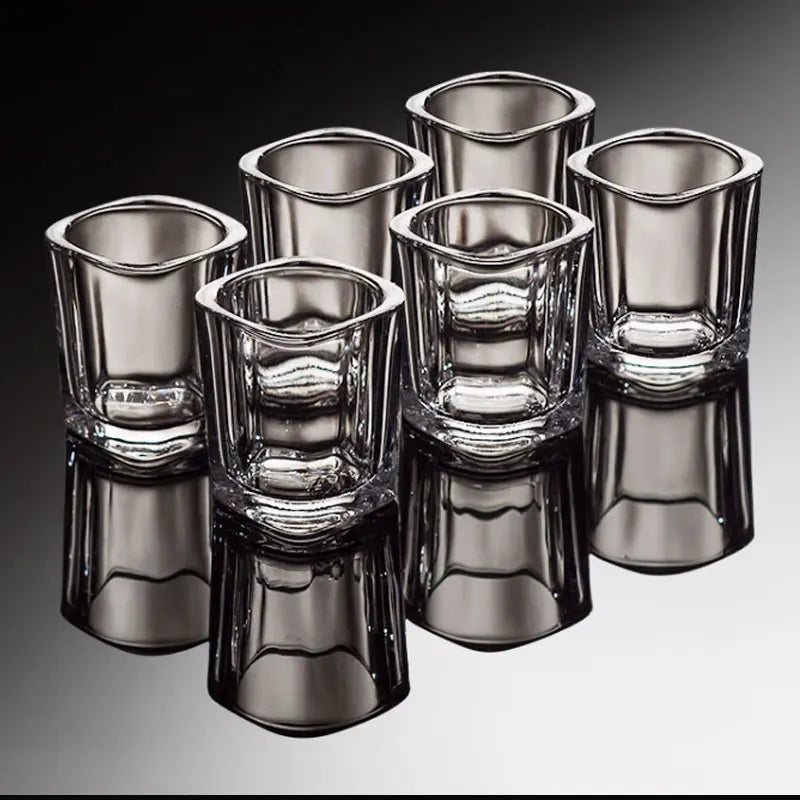 Dlight Decor 6pc Small White Wine & Spirits Glass Set 70ml / 6pcs Cocktail Glasses