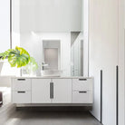 Modern Long T-Bar Aluminum Cabinet Handles – Brushed Gold Silver and Black Pulls for Drawers and Cupboards (700-1200mm)